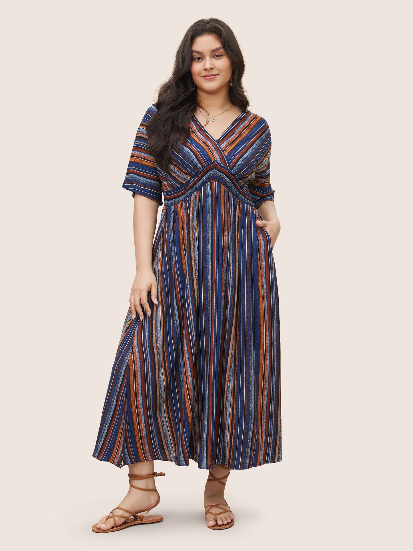 Stella™ | Gestreepte jurk