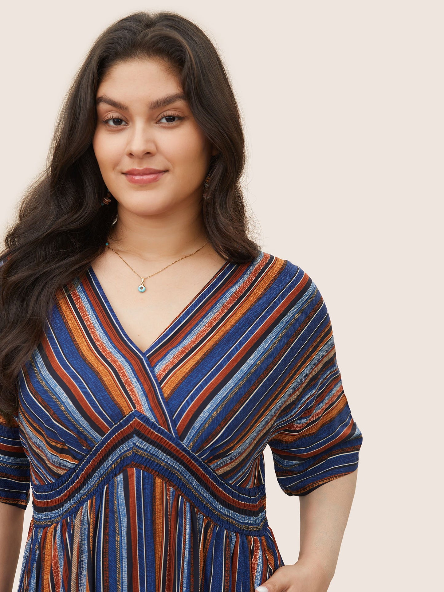 Stella™ | Gestreepte jurk