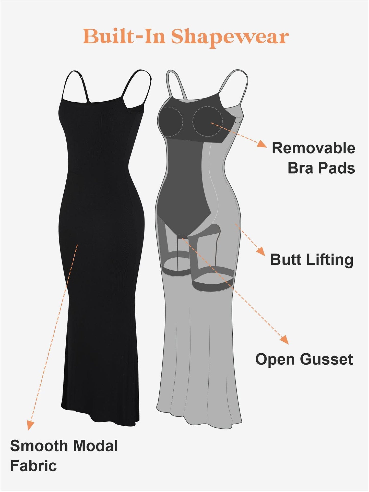Stella™ | Shapewear Jurk
