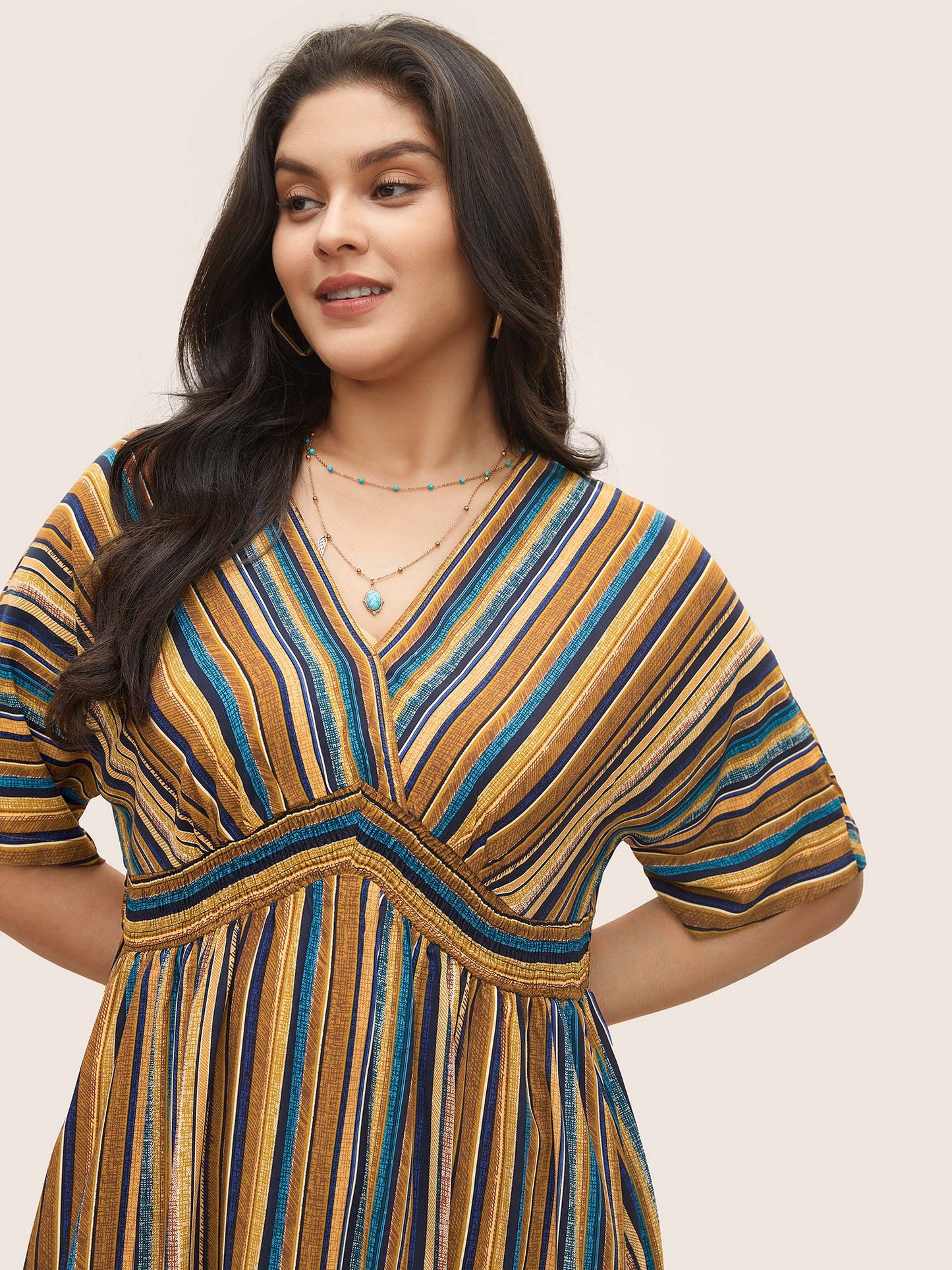 Stella™ | Gestreepte jurk