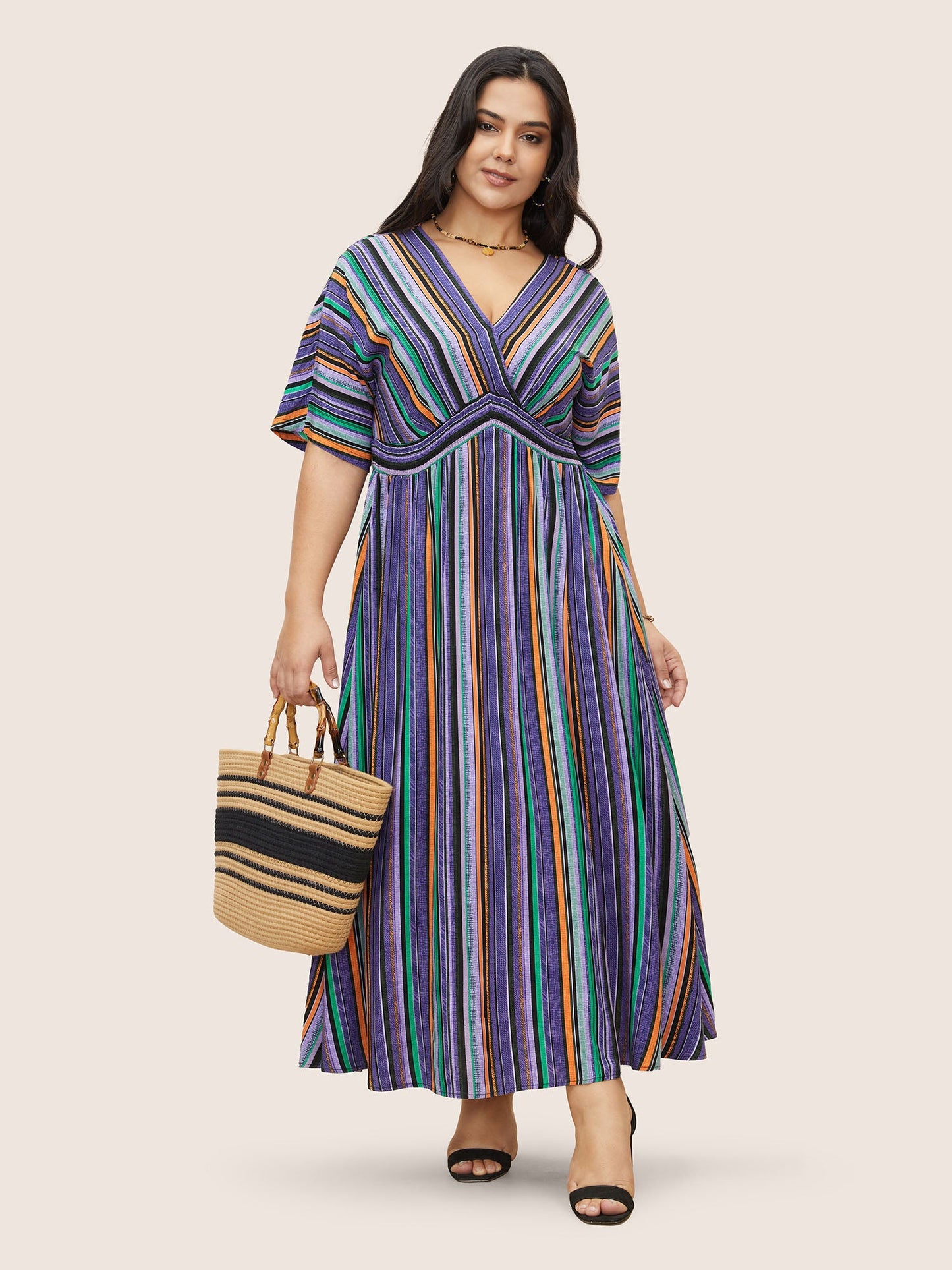 Stella™ | Gestreepte jurk