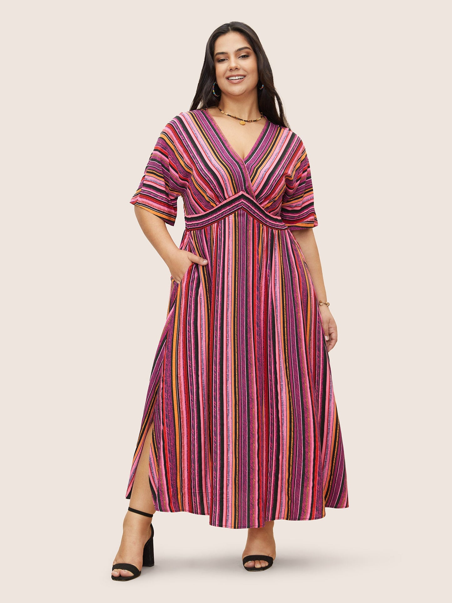 Stella™ | Gestreepte jurk