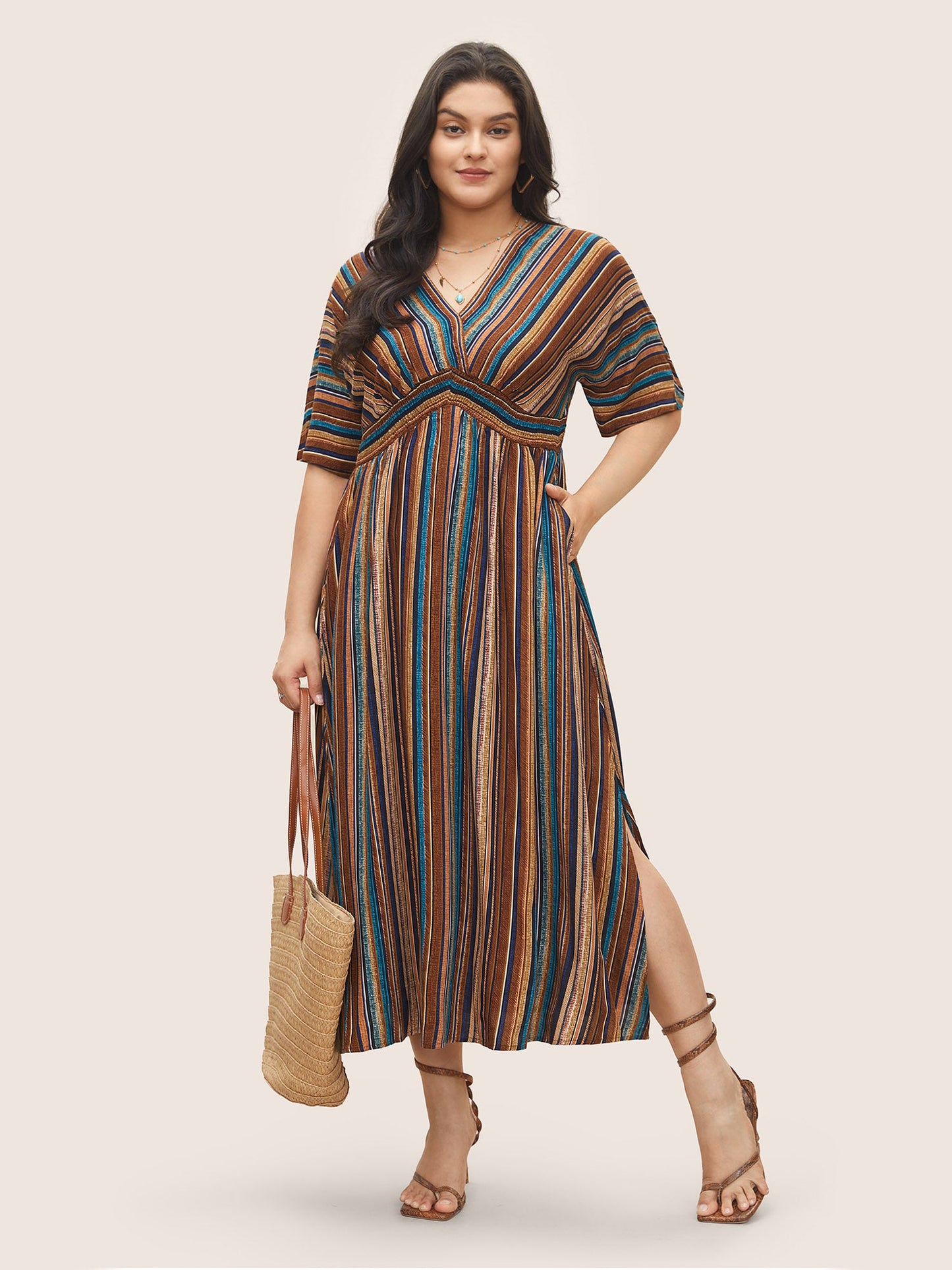 Stella™ | Gestreepte jurk