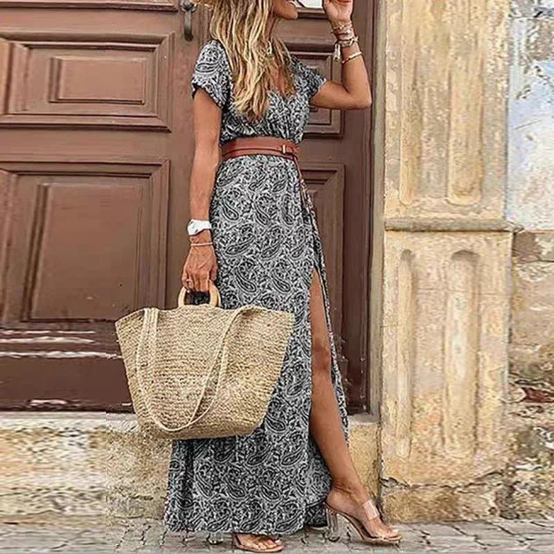 Stella™ | Maxi Ibiza Jurk - Inclusief riem