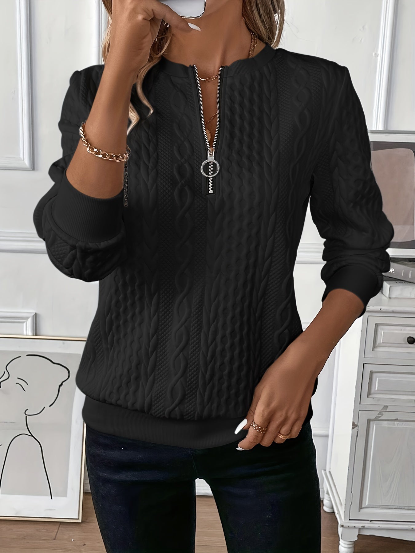 Stella™ | Trui met rits