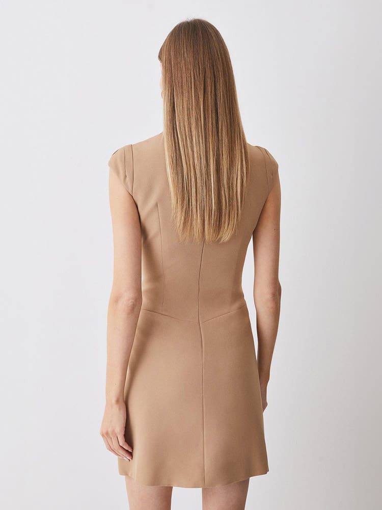 Stella™ | Militair Getailleerde Mini-jurk