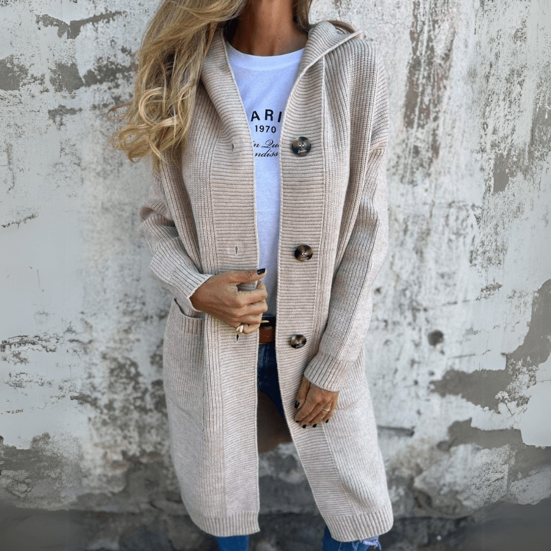 Stella™ | Elegant lang dames vest