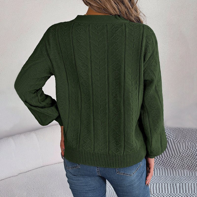 Stella™ | Casual Gebreide Kabeltrui