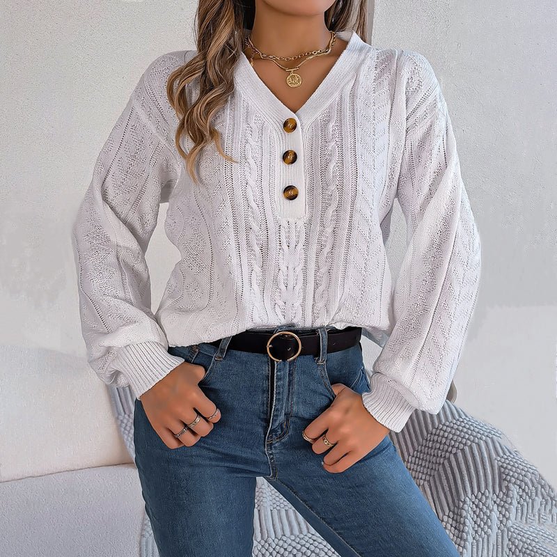 Stella™ | Casual Gebreide Kabeltrui