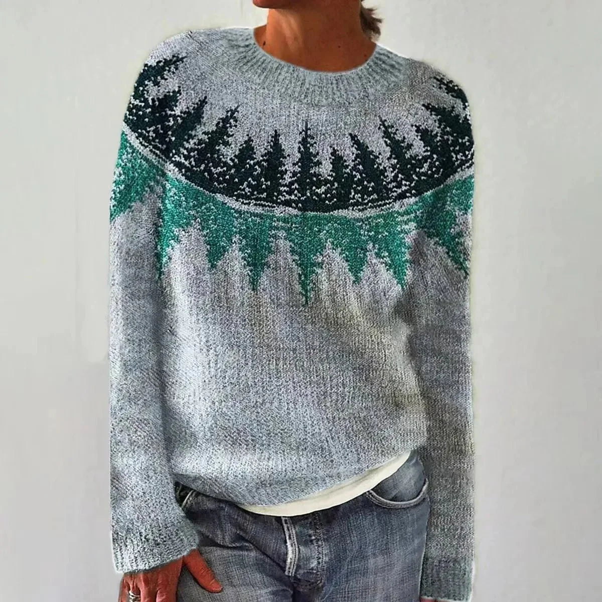 Stella™ | Retro Dames Herfsttrui