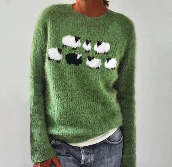 Stella™ | Retro Dames Herfsttrui