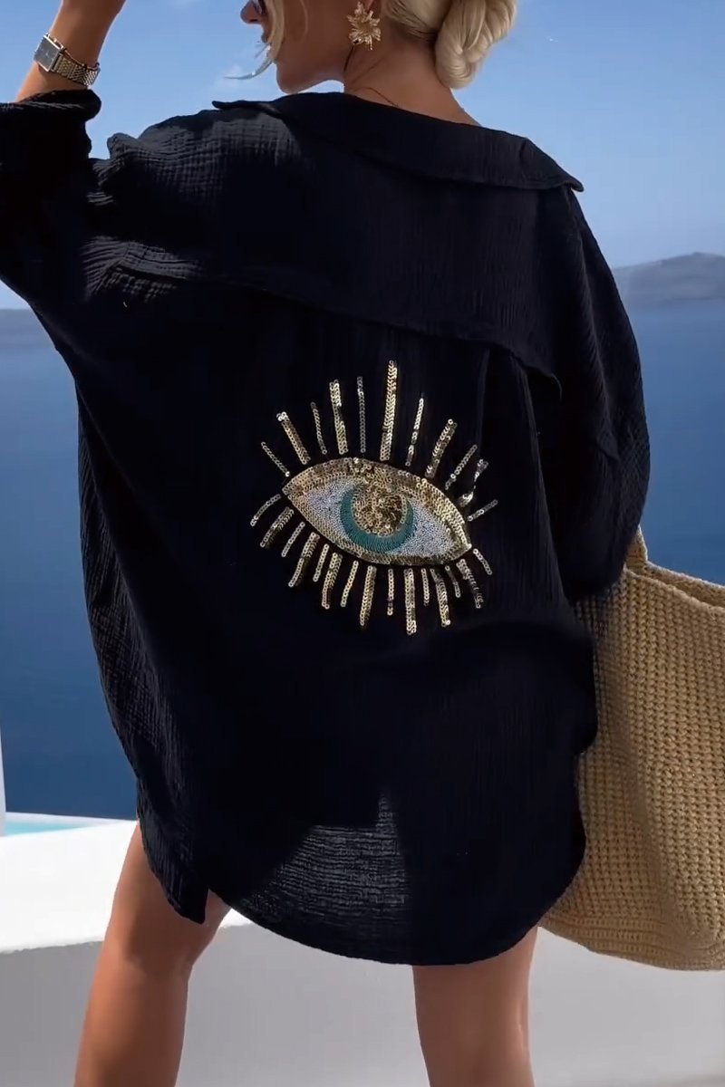 Stella™ | Kralen Sequin Strandjurk