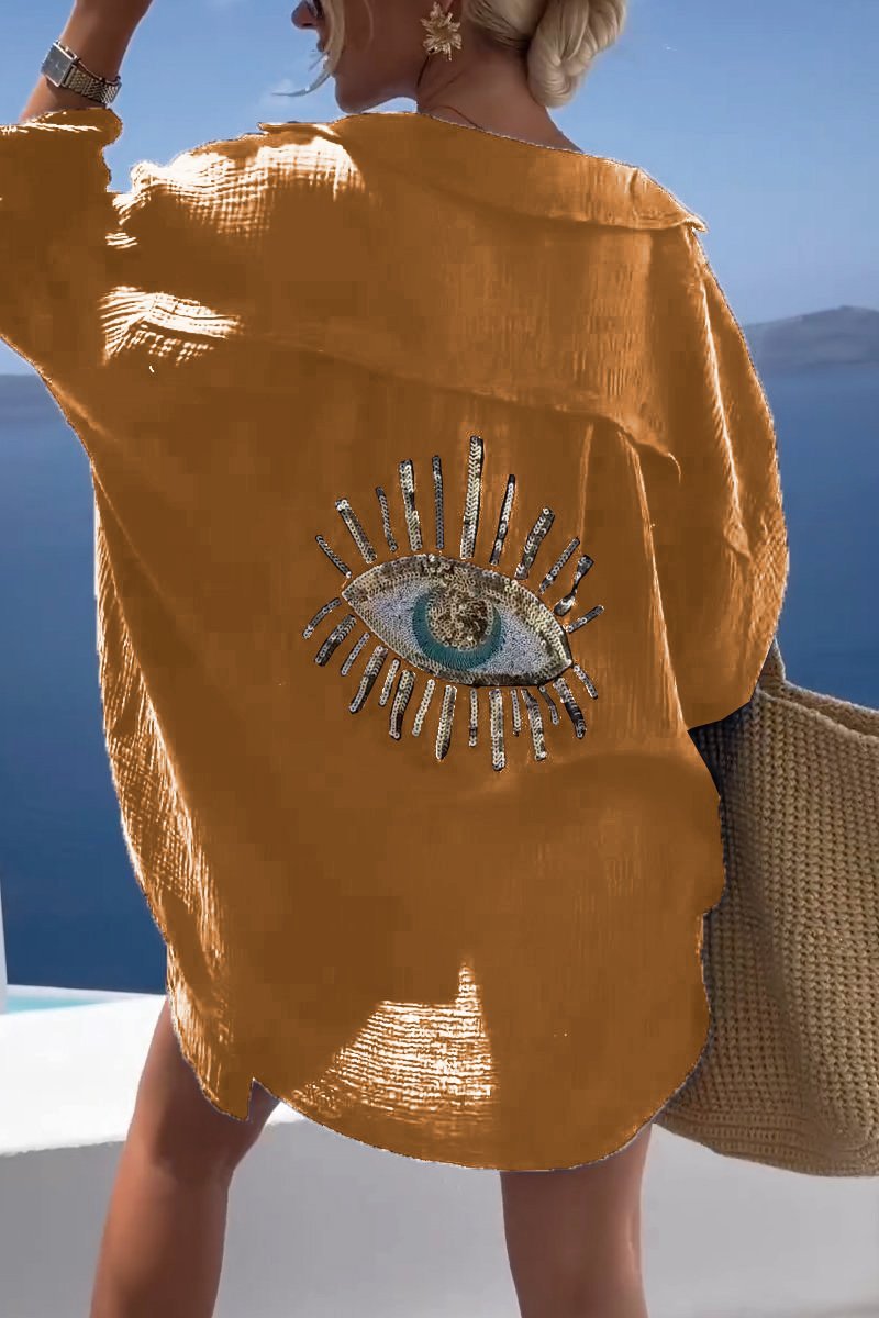 Stella™ | Kralen Sequin Strandjurk