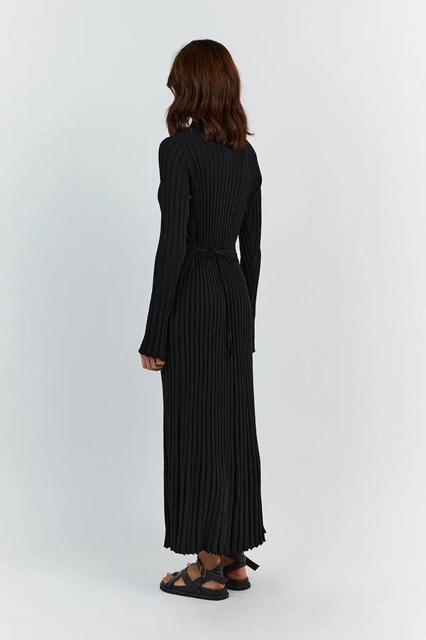 Stella™ | Gebreide-Midi Jurk