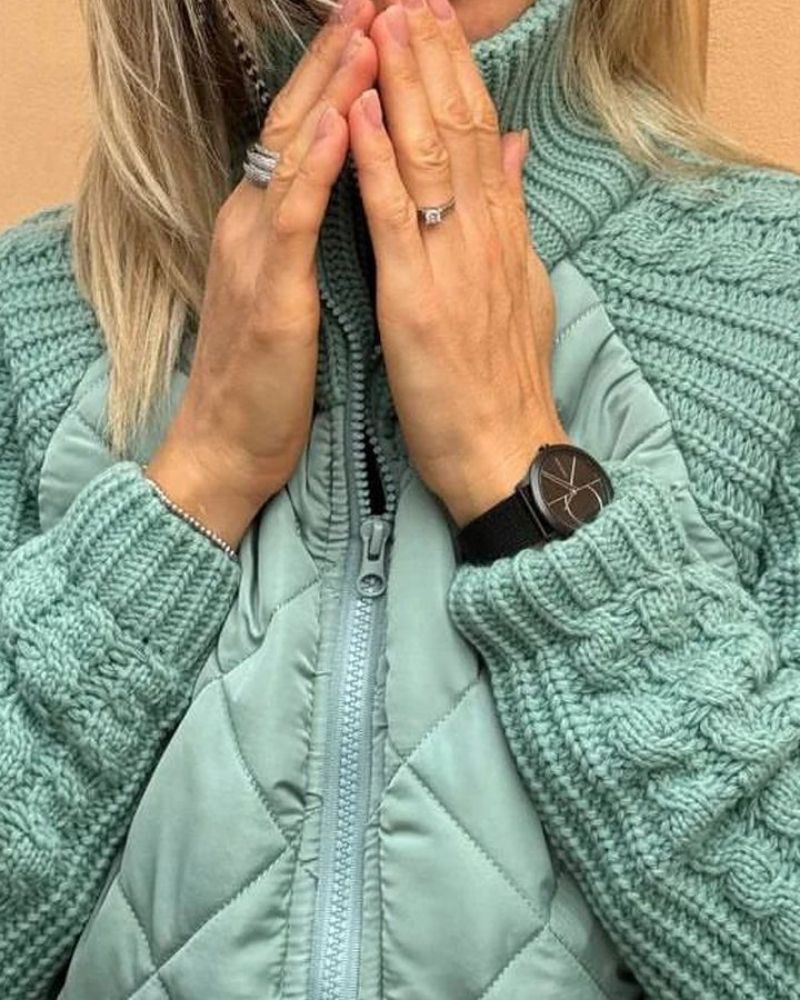 Stella™ | Gebreide Fleece Jas