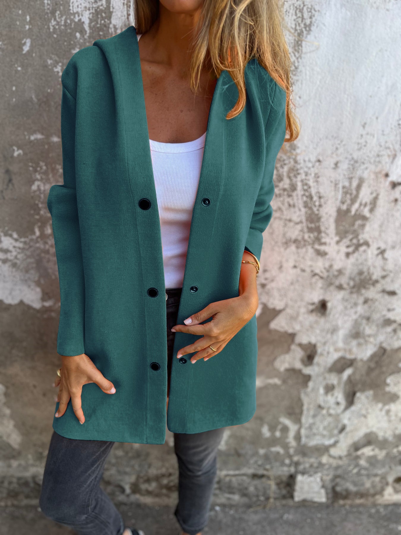 Stella™ | Jas Met Capuchon