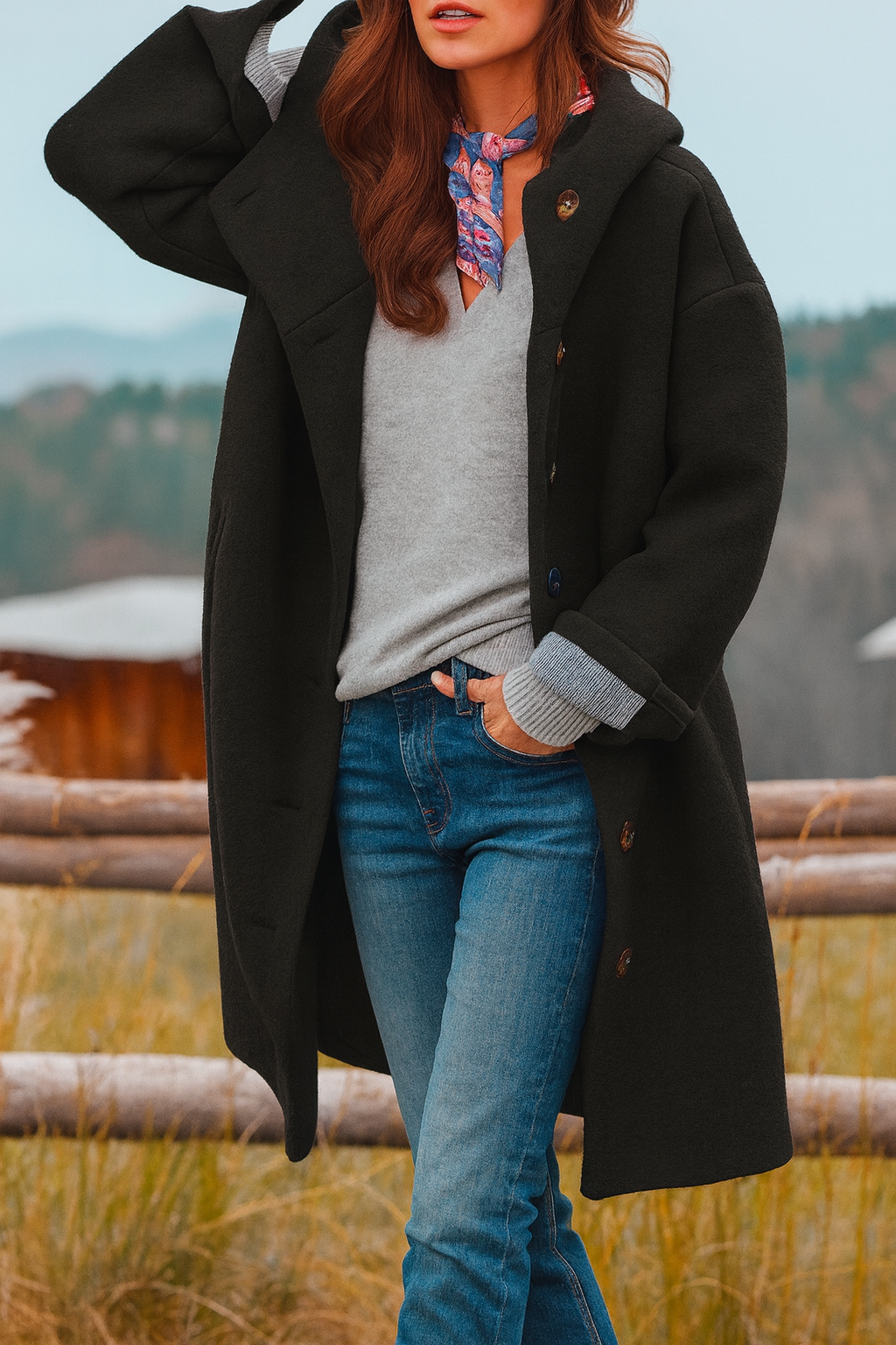 Stella™ | Damesjas met Capuchon