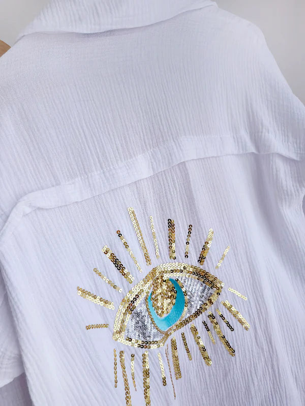 Stella™ | Kralen Sequin Strandjurk