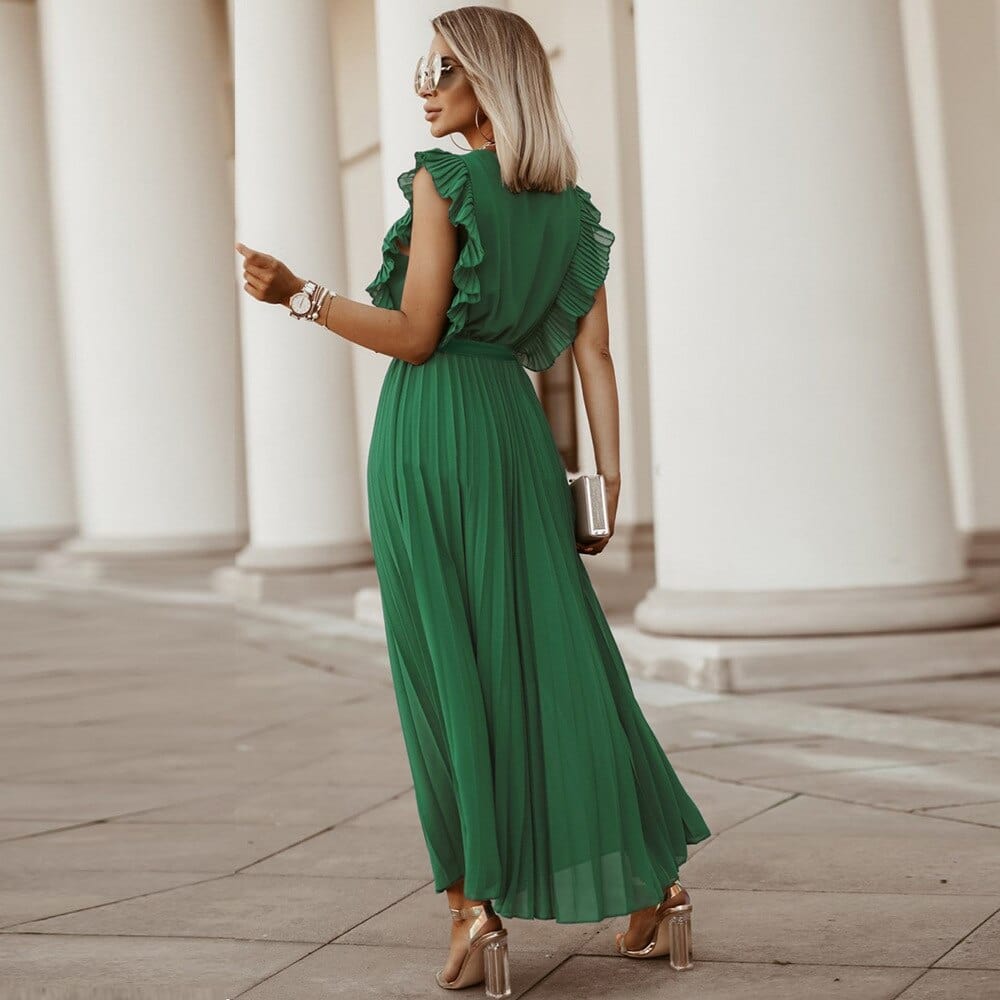 Stella™ | Jurk Met V-Hals