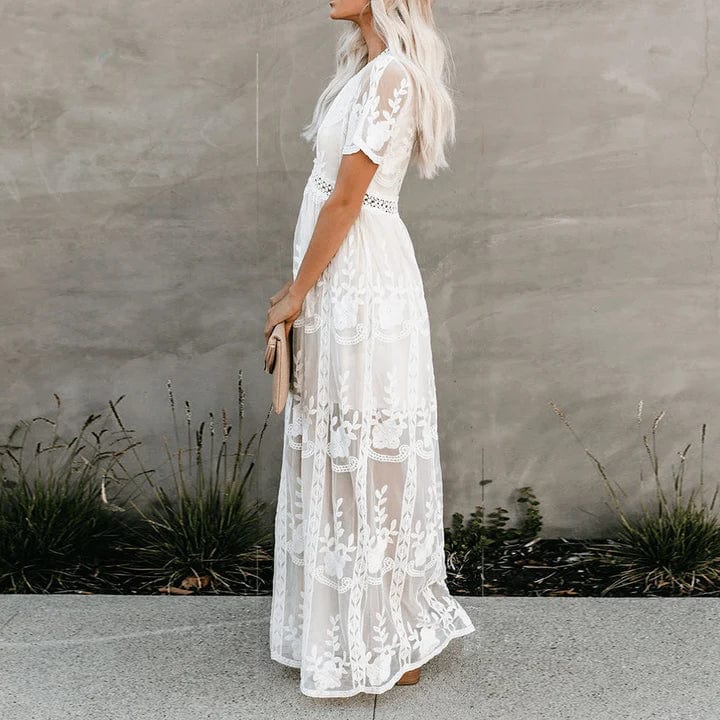 Stella™ | Maxi Kanten Ibiza Jurk