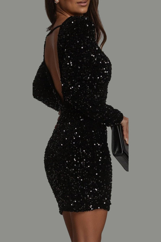 Stella™ | Glitter Jurk