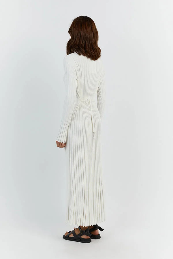 Stella™ | Gebreide-Midi Jurk