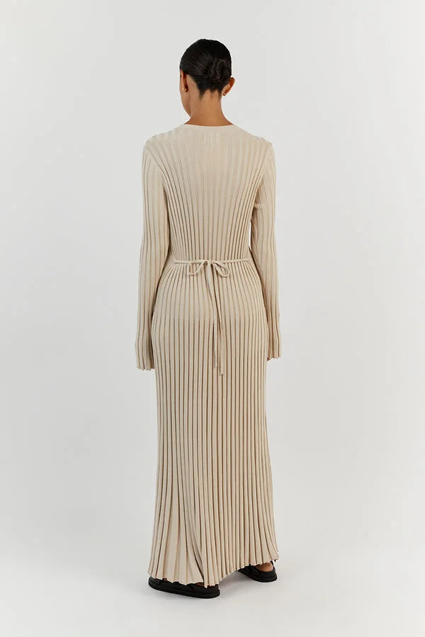 Stella™ | Gebreide-Midi Jurk