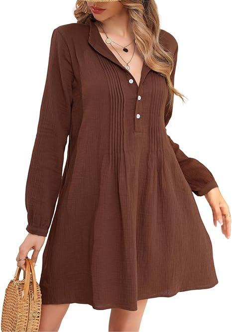 Stella™ | Casual damesjurk met V-hals
