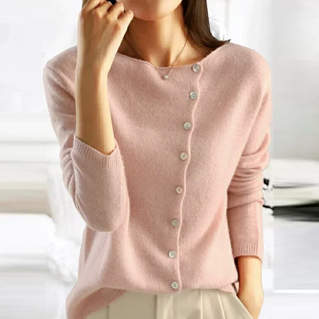 Stella™ | Trui met Knoopsluiting