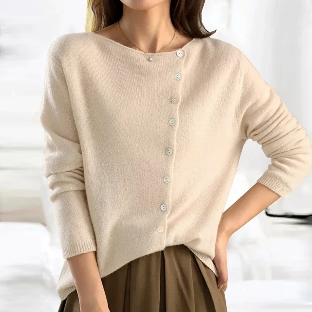 Stella™ | Trui met Knoopsluiting