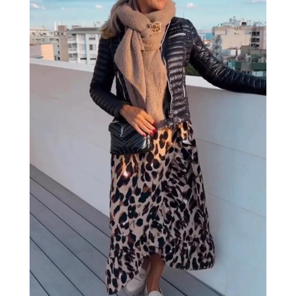 Stella® Print Jurk Met V-Hals