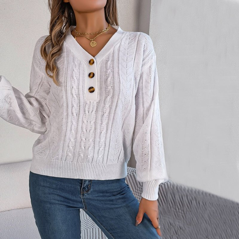 Stella™ | Casual Gebreide Kabeltrui