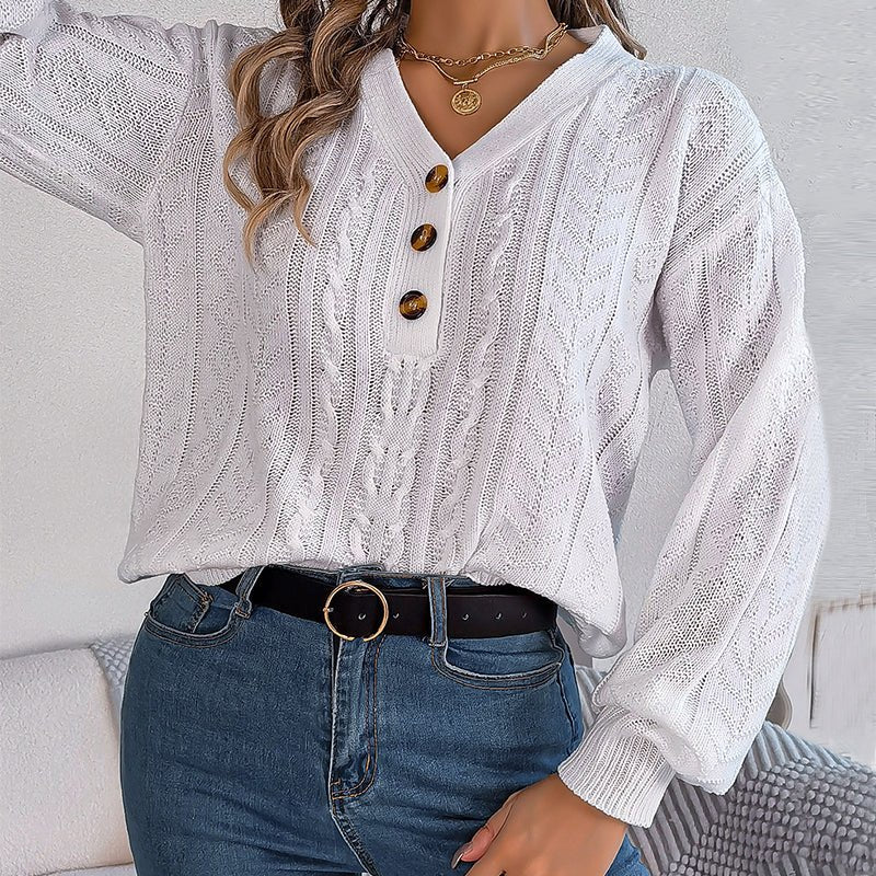 Stella™ | Casual Gebreide Kabeltrui