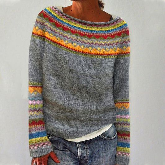 Stella™ | Retro Dames Herfsttrui